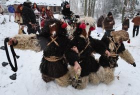 Народний обряд «Вашківецька Переберія»  в Музеї народної архітектури та побуту імені Климентія Шептицького у Львові