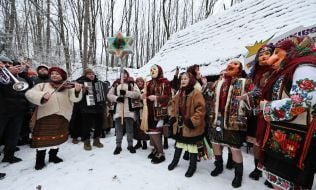 Народний обряд «Вашківецька Переберія»  в Музеї народної архітектури та побуту імені Климентія Шептицького у Львові