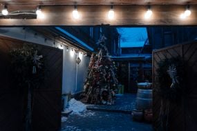 New Year's tree in Kyiv