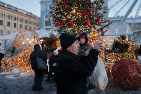 New Year's location  in Kyiv