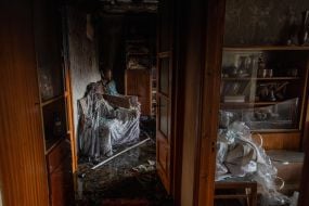 Последствия обстрела Одессы