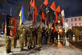 Факельна хода у Львові