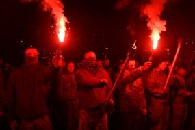 Факельна хода у Львові