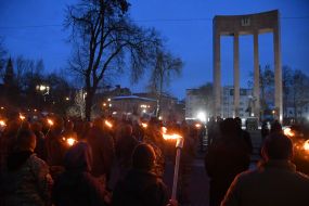 Факельна хода у Львові