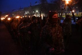 Факельна хода у Львові