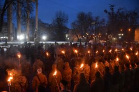 Факельна хода у Львові