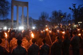 Факельна хода у Львові