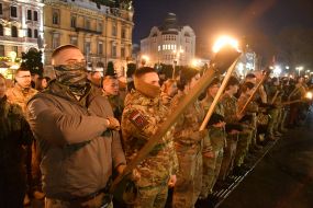 Факельна хода у Львові