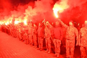 Факельна хода у Львові