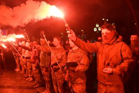 Факельна хода у Львові