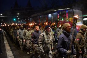 Факельна хода у Львові