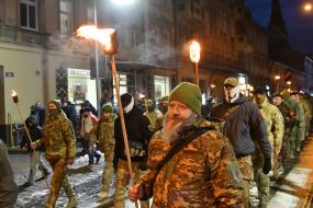 Факельна хода у Львові