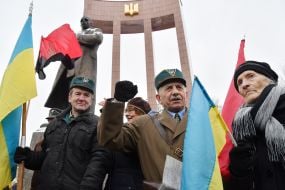 Вшанування пам'яті Степана Бандери у Львові