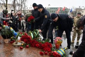 Вшанування пам'яті Степана Бандери у Львові