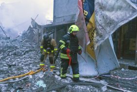 Наслідки обстрілу Харкова