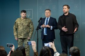 Andriy Gnatov, Serhiy Kyslytsia, Oleksandr Bevz