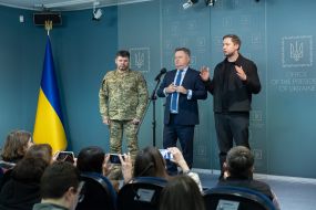 Andriy Gnatov, Serhiy Kyslytsia, Oleksandr Bevz