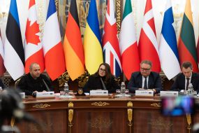 Rustem Umerov, Yuliya Svyrydenko, Taras Kachka ta Oleksiy Sobolyev