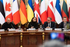 Rustem Umerov, Yuliya Svyrydenko, Taras Kachka ta Oleksiy Sobolyev