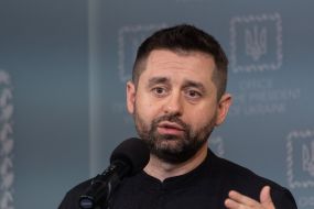 Ruslan Stefanchuk and David Arakhamia