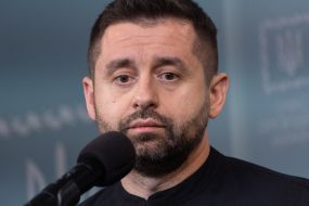 Ruslan Stefanchuk and David Arakhamia