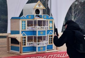 Копія найстарішої місцевої шопки