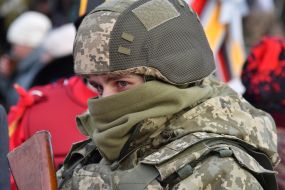 Participant of The Vertepiya nativity scene carnival in the Lviv region