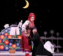 Performance by the Coryphey Theater "The Night Before Christmas" in Lviv