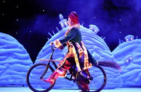 Performance by the Coryphey Theater "The Night Before Christmas" in Lviv