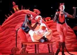 Performance by the Coryphey Theater "The Night Before Christmas" in Lviv