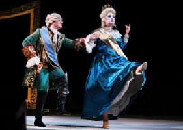 Performance by the Coryphey Theater "The Night Before Christmas" in Lviv