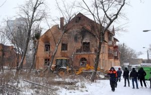 Consequences of the Russian shelling of Kyiv