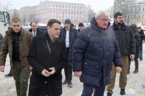 Andriy Sybiga and Petr Macinka