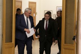 Andriy Sybiga and Petr Macinka