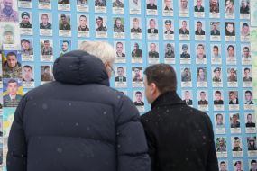 Andriy Sybiga and Petr Macinka honored the fallen defenders of Ukraine