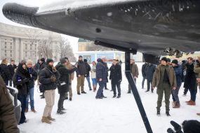 Andriy Sybiga and Petr Macinka honored the fallen defenders of Ukraine