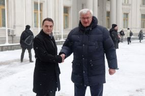 Czech Foreign Minister Petr Macinka arrived on a visit to Ukraine