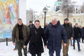 Andriy Sybiga and Petr Macinka