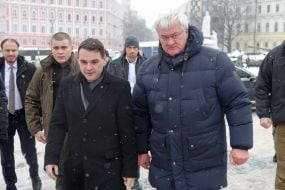 Andriy Sybiga and Petr Macinka