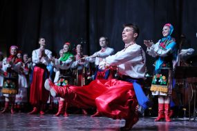 Participants of the Volyn folk choir