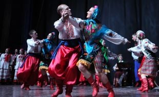 Participants of the Volyn folk choir