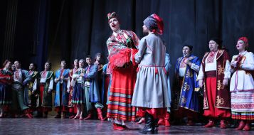 Participants of the Volyn folk choir
