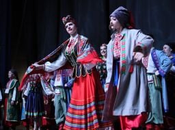 Participants of the Volyn folk choir