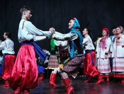 Participants of the Volyn folk choir