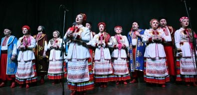 Participants of the Volyn folk choir