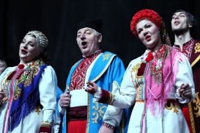 Participants of the Volyn folk choir