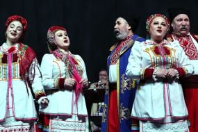 Participants of the Volyn folk choir