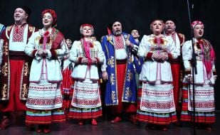 Participants of the Volyn folk choir