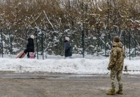 Checkpoint "Vyshne-Nemetske"