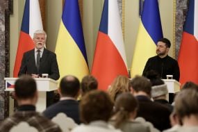 Volodymyr Zelenskyy and Petr Pavel